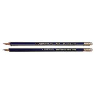 Молив Faber-Castell Goldfaber - HB, с гума
