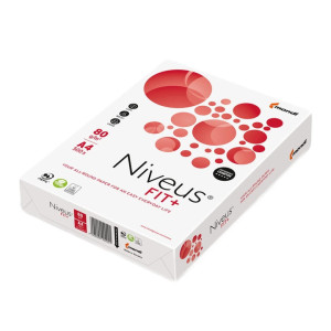 Мултифункционална офис хартия Niveus Fit+ 500 листа, А4, 80гр/м2