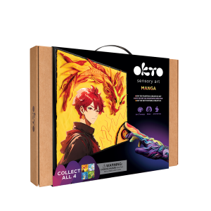 Направи сам 3D картина Manga – Елемент: Огън 30*40