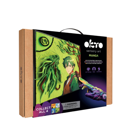 Направи си сам 3D картина Manga – Земя 30*40 | Творчески комплекти