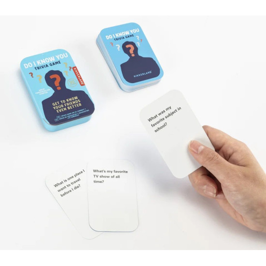 Настолна игра Do I Know You? Trivia Game | Kikkerland