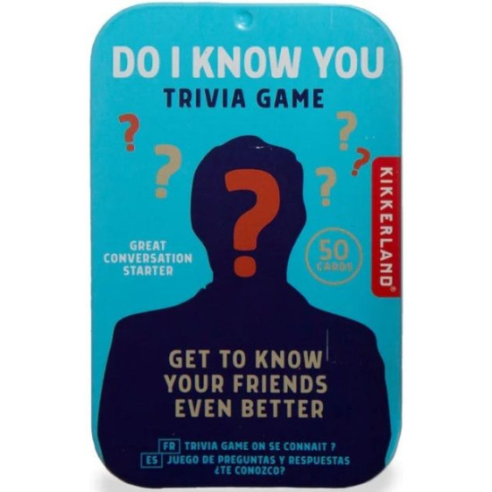 Настолна игра Do I Know You? Trivia Game | Kikkerland