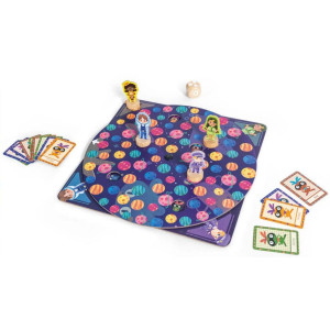 Настолна игра Hape International - Planetary Pursuit, 25 части