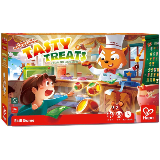 Настолна игра Hape International - Tasty Treats, 114 части | Hape