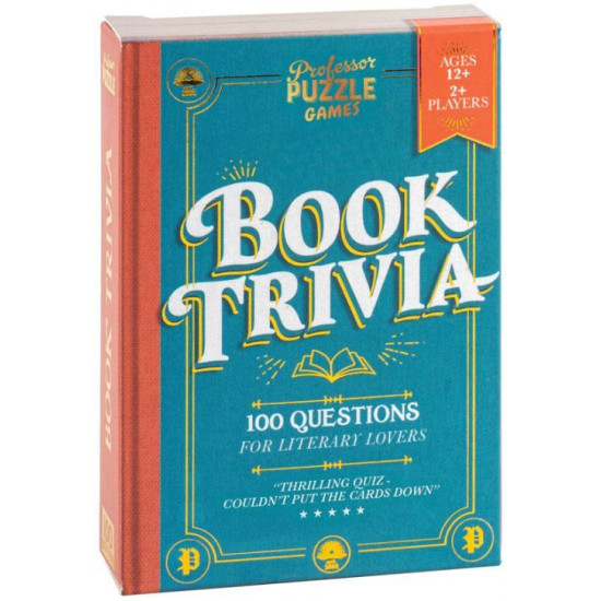 Настолна игра Professor Puzzle - Book Trivia | Professor Puzzle