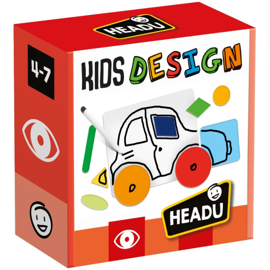 Образователна игра Headu - Детски дизайн | Игри и играчки