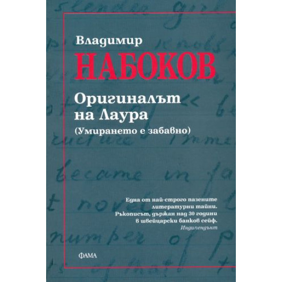 Оригиналът на Лаура (Умирането е забавно) | Владимир Набоков