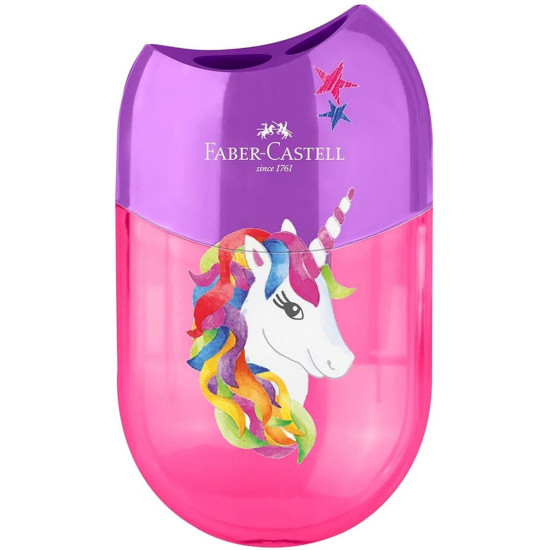 Острилка Faber-Castell Unicorn - Двойна | Гуми, ножици, острилки