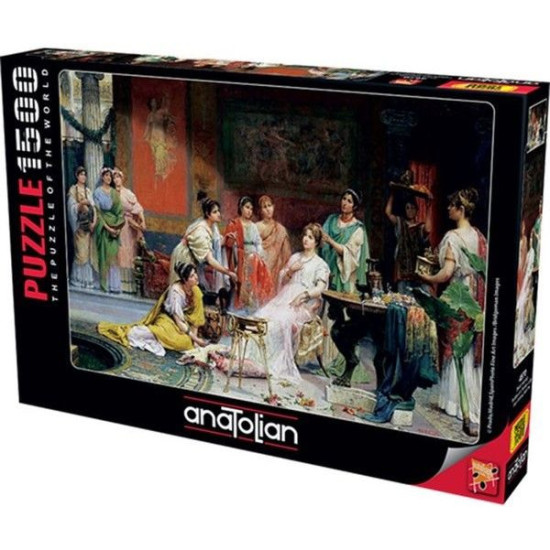 Пъзел Anatolian от 1500 части - Приготовления на лейди в Рим | AnaTolian