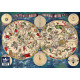 Пъзел Black Sea от 500 части - Небесна карта, 1670 г., Фредерик де Вит | Black Sea Puzzles