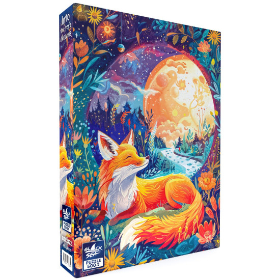 Пъзел Black Sea от 500 части - В сънищата на лисицата | Black Sea Puzzles