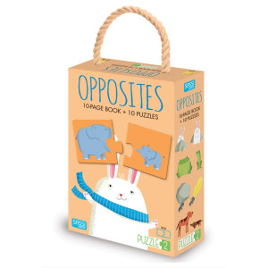 Пъзел Sassi с книжка Opposites