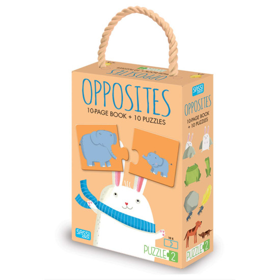 Пъзел Sassi с книжка Opposites | SASSI