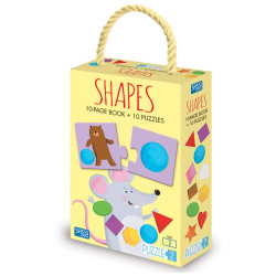 Пъзел Sassi с книжка Shapes