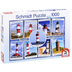 Пъзел Schmidt от 1000 части - Фарове