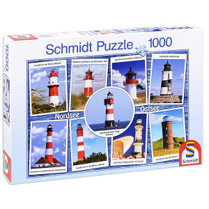 Пъзел Schmidt от 1000 части - Фарове