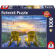 Пъзел Schmidt от 1000 части - Гледка по залез | SCHMIDT