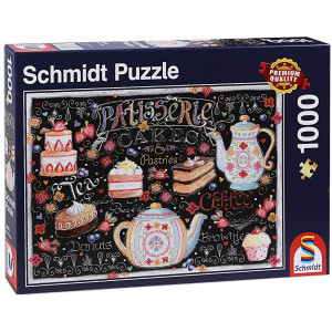 Пъзел Schmidt от 1000 части - Сладкарница
