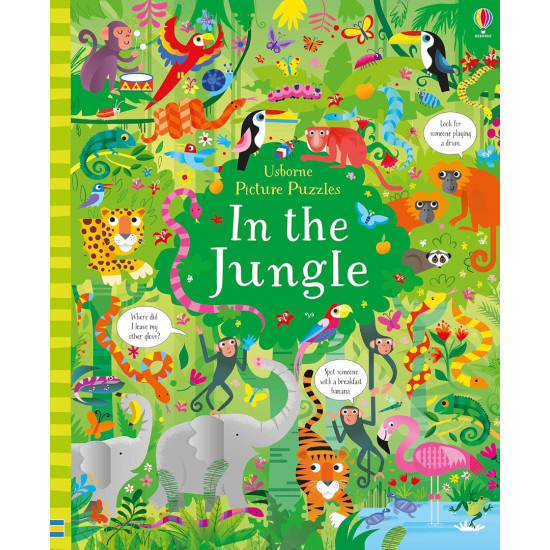 Пъзел с книжка In The Jungle | USBORNE