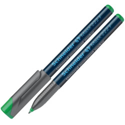 Перманентен маркер Schneider Maxx 222 F - 0.7 mm, зелен