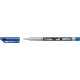 Перманентен тънкописец Stabilo - Write-4-All, 0.7 mm, син | Ученически пособия