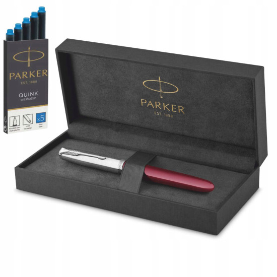 Писалка Parker Royal 51 Burgundy CT, F | Писалки