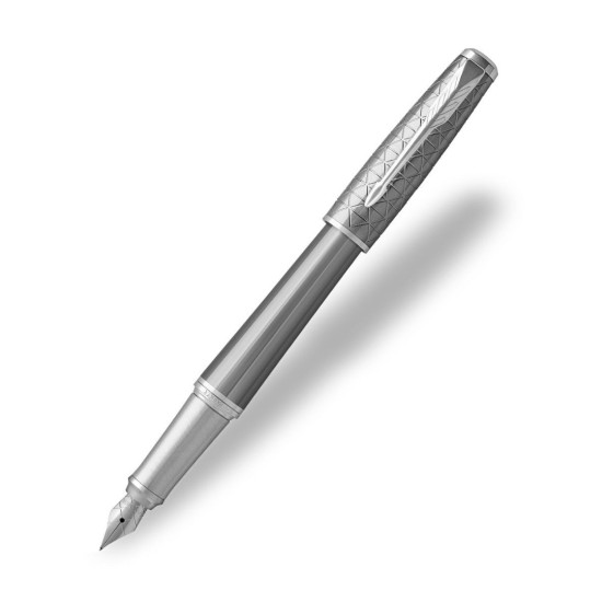 Писалка Parker Royal Urban Fountain Premium Powdered Silver CT | Писалки