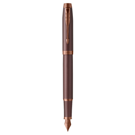 Писалка Parker IM Prof Monochrome Burgundy, с кут | Луксозни пишещи средства