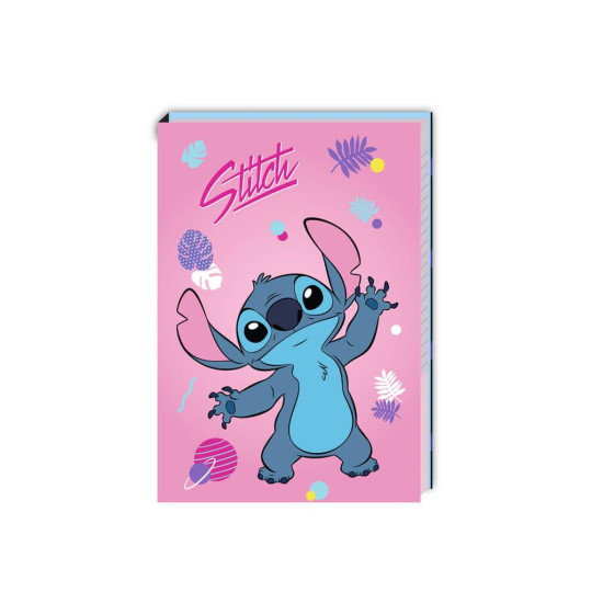 Подаръчен комплект дневник, гел химикалки, пайети и лепенки, Lilo & Stitch | Творчески комплекти