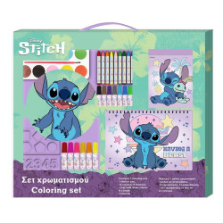 Подаръчен комплект за оцветяване голям, Lilo & Stitch
