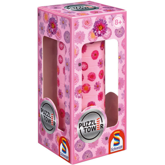 3D пъзел Tower puzzle - Flowers