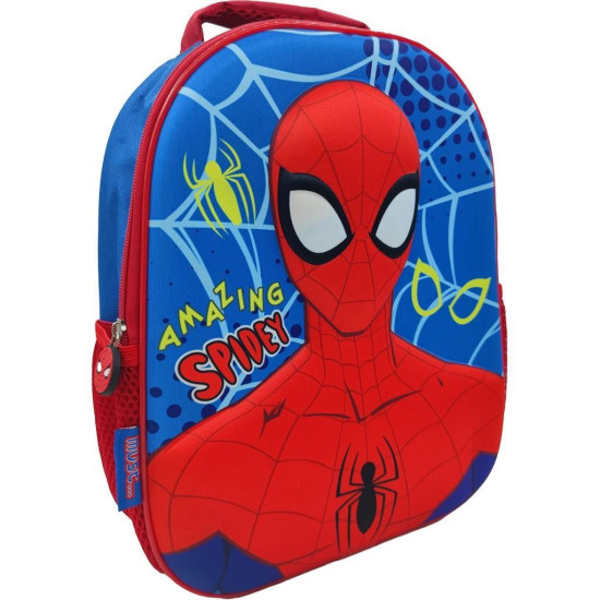 Раница детска с 1 цип 3D Spiderman | Must