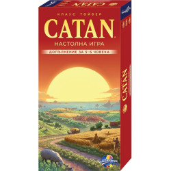Разширение за настолна игра Catan - Заселниците на Катан - допълнение за 5-6 играча