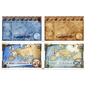Разширение за настолна игра Ticket to Ride Europa 1912 expansion