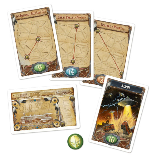 Разширение за настолна игра Ticket to Ride - France & Old West | Days of Wonder