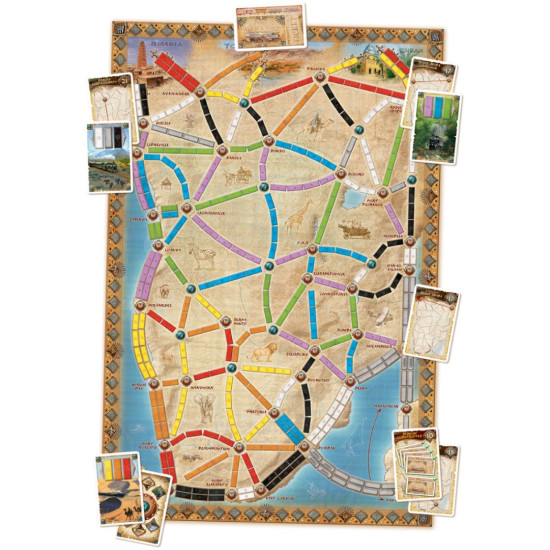 Разширение за настолна игра Ticket to Ride - Heart of Africa | Days of Wonder