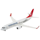 Сглобяем модел, Revell, Самолет Боинг 737-800 Турски авиолинии, 63 части | Игри и играчки