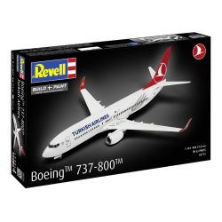 Сглобяем модел, Revell, Самолет Боинг 737-800 Турски авиолинии, 63 части