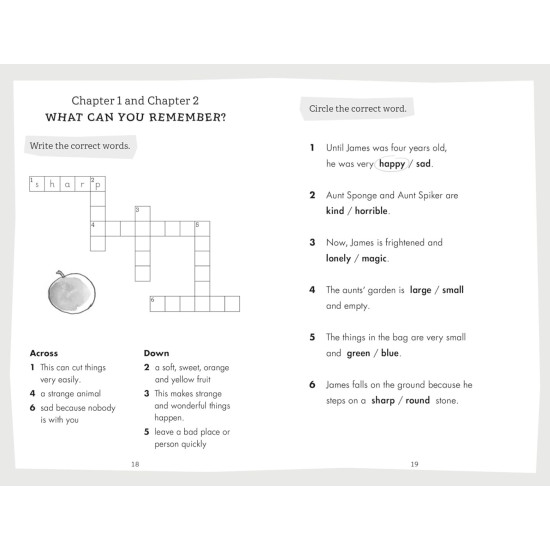 Roald Dahl James and the Giant Peach - Penguin Readers Level 3, A2 | Роалд Дал