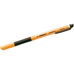 Ролер Stabilo pointVisco - 0.5 mm, черен, с гел мастило