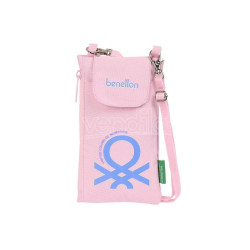 SF Beneton Pink чантичка портмоне 