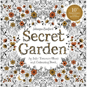 Secret Garden - An Inky Treasure Hunt and Colouring Book