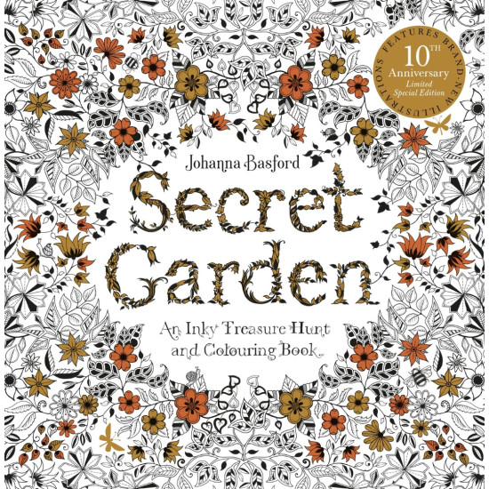 Secret Garden - An Inky Treasure Hunt and Colouring Book | Джохана Басфорд