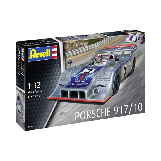 Сглобяем модел, Revell, Автомобил Porsche 917, 64 части | Игри и играчки
