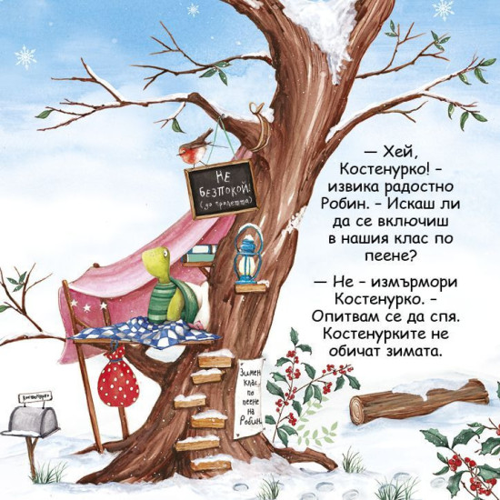Шумна зимна дрямка | Кейти Хъдсън