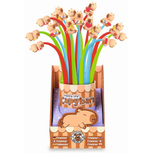 Тънкописец 0.5 mm с фигурки Trendhaus Capybara