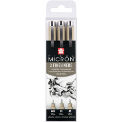 Тънкописци Sakura Pigma Micron Design 3 броя
