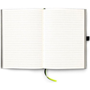 Тефтер Lamy - А5, твърди корици, сребро/черно