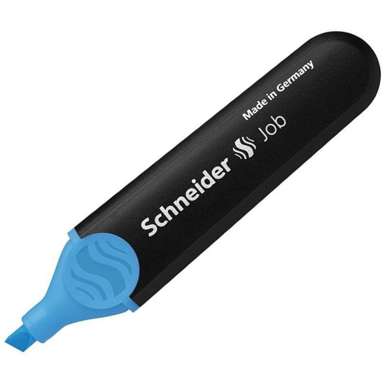 Текстмаркер Schneider Job - Син | Ученически пособия
