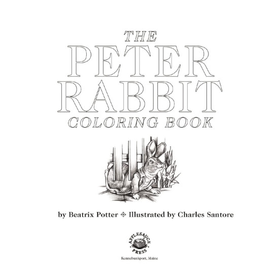 The Peter Rabbit Coloring Book | Биатрикс Потър
